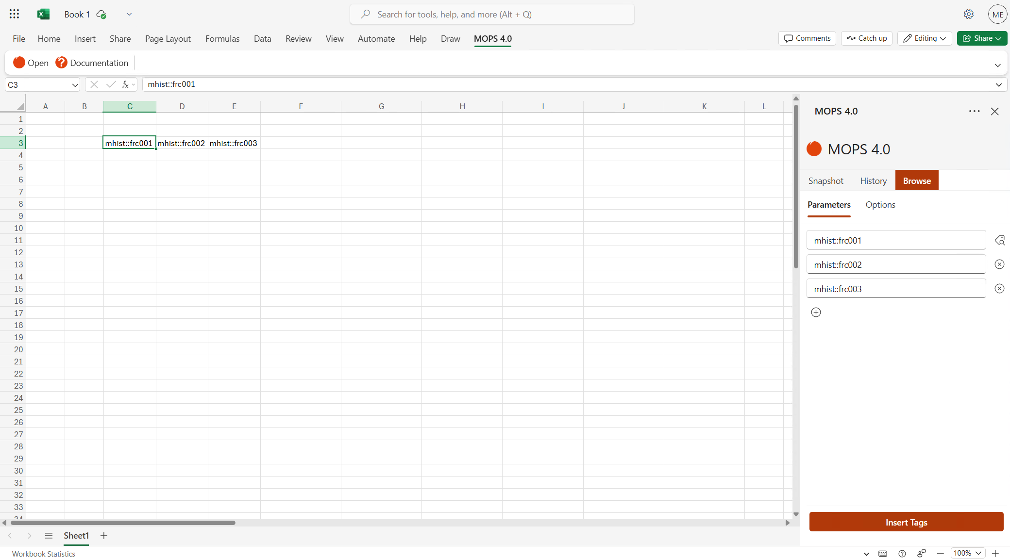 Browse Inserted Data