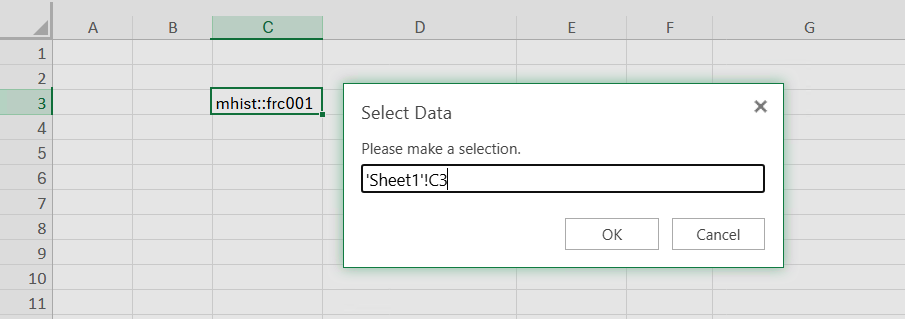 MOPS 4.0 Excel Add-In Desktop User Interface